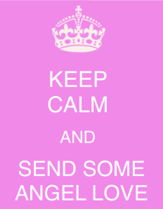 Keep Calm Angel Love